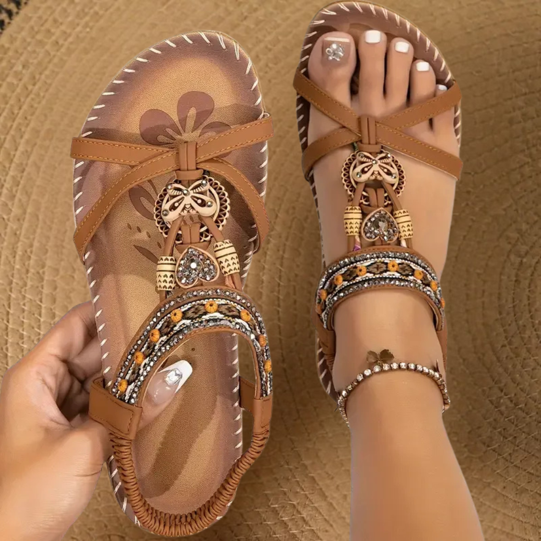 Nada™ – Sandalias ortopédicas de estilo Ibiza para el confort y la elegancia