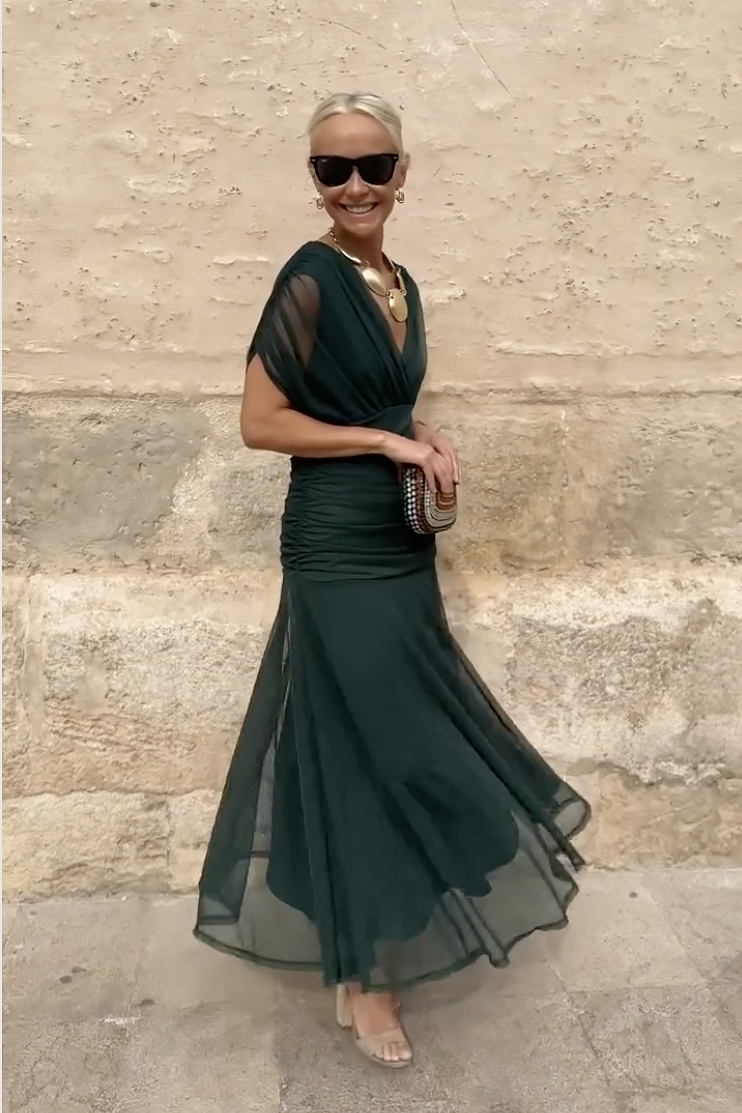 Dress Luisa V-Neck