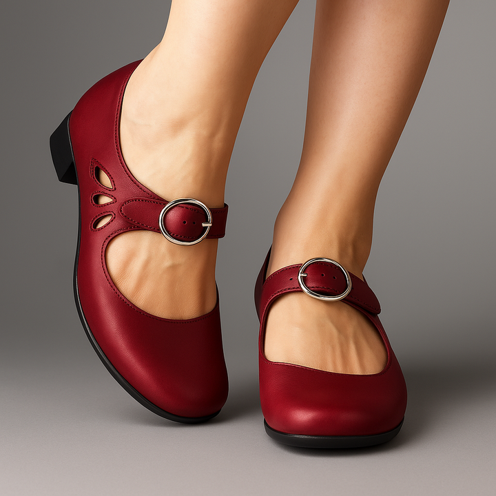 Denisa™ - Sandalias de cuero ortopédicas