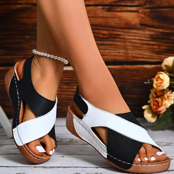 Nicole™ – Sandalias ortopédicas de punta abierta