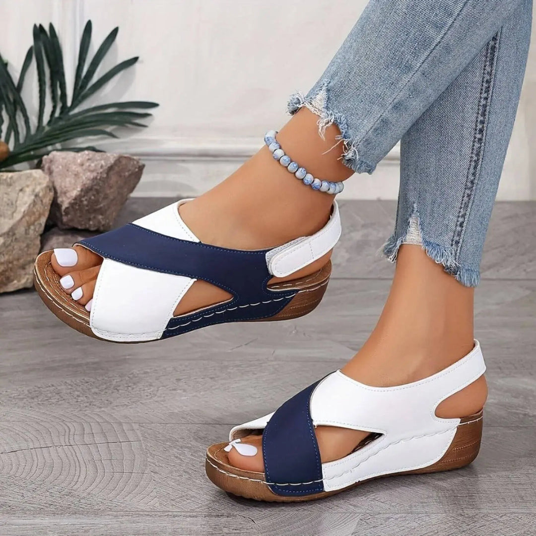 Nicole™ – Sandalias ortopédicas de punta abierta