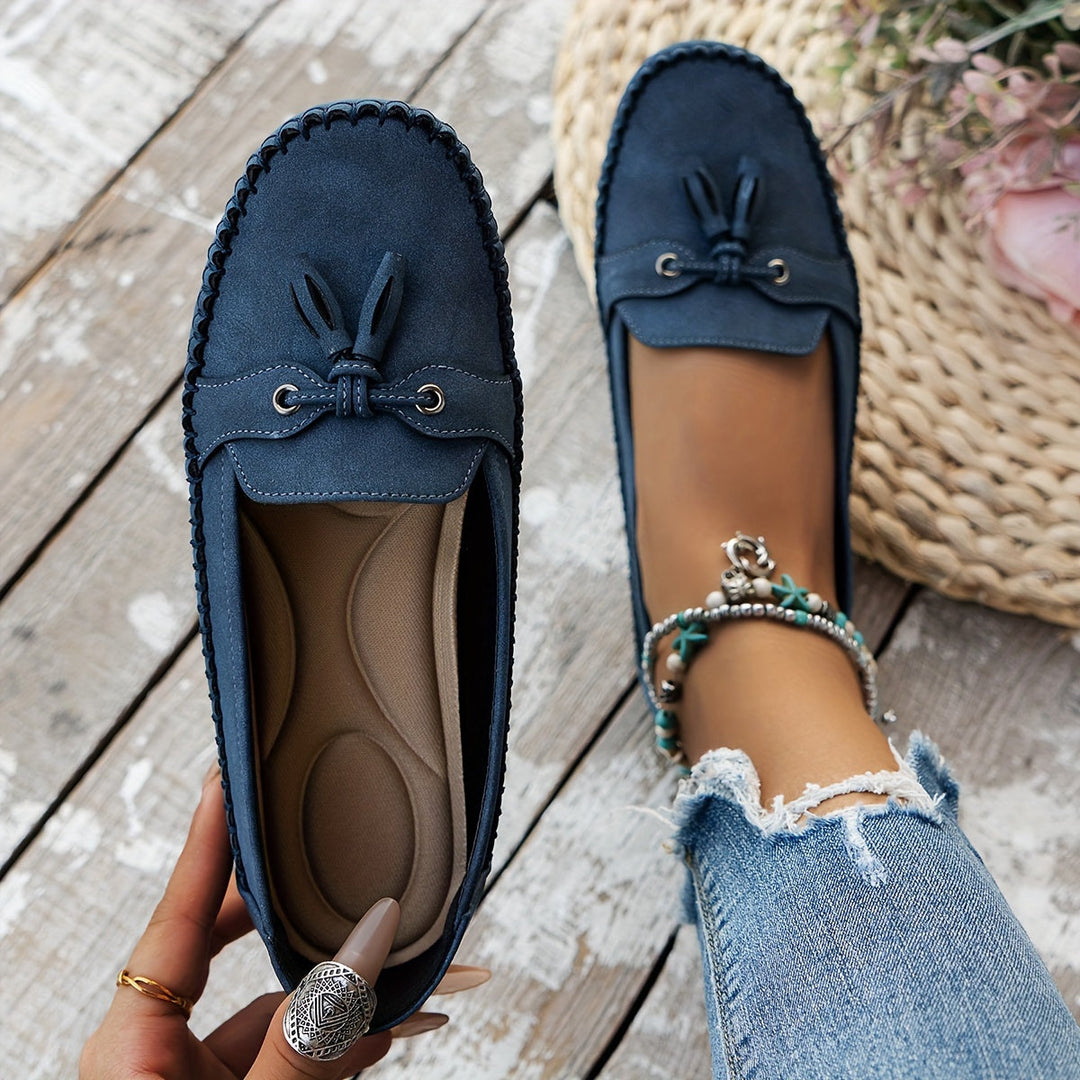 Nadine™ - Mocasines clásicos con detalle de flecos