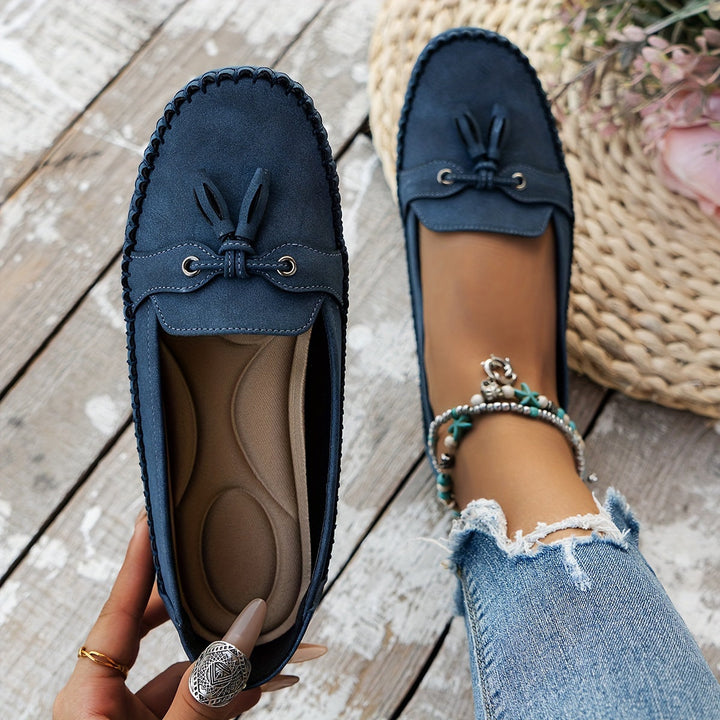 Nadine™ - Mocasines clásicos con detalle de flecos