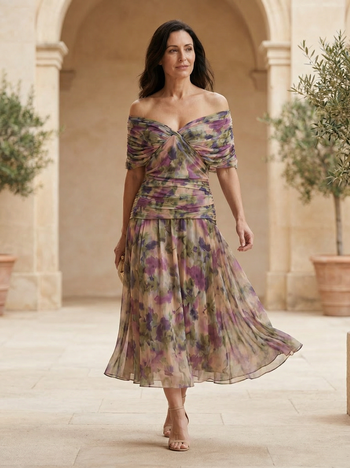 Dress Luisa V-Neck